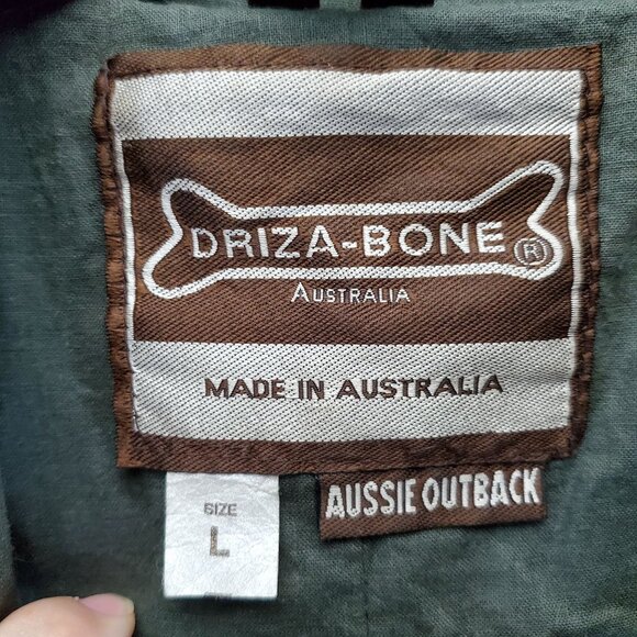 Driza-Bone Jacket Mens Large Brown Aussie Outback Long Oilskin Cotton Duster - Picture 2 of 9